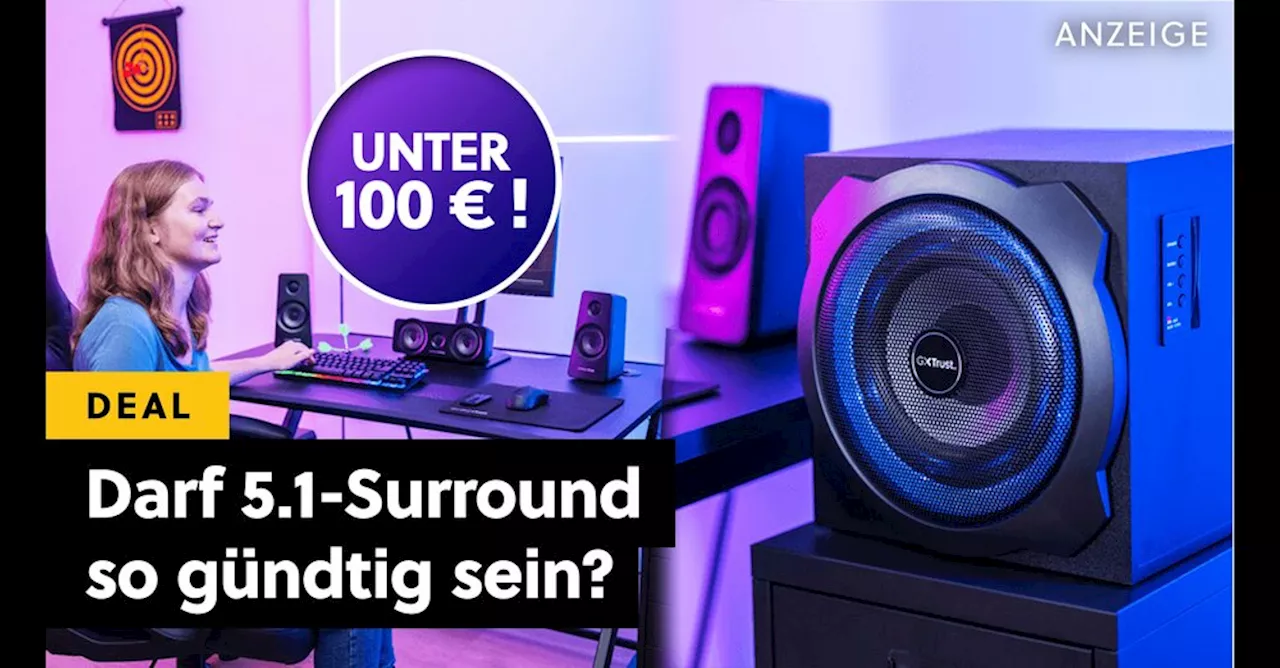 Trust Gaming Tytan 5.1 Surround-System für unter 100 Euro