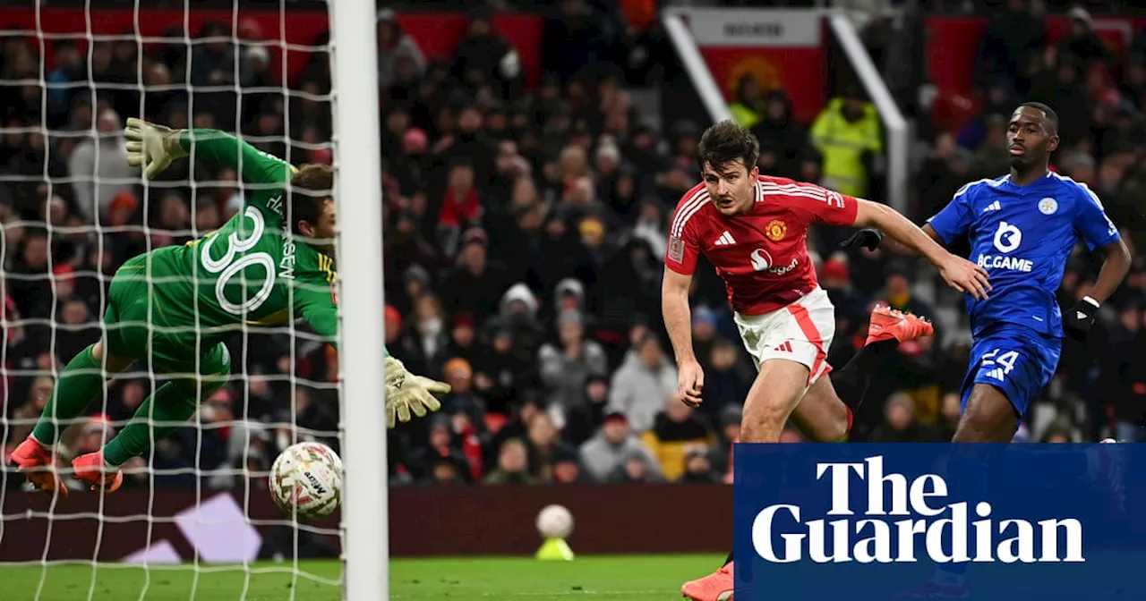 Harry Maguire is the hero as Manchester United squeeze past Leicester in FA Cup