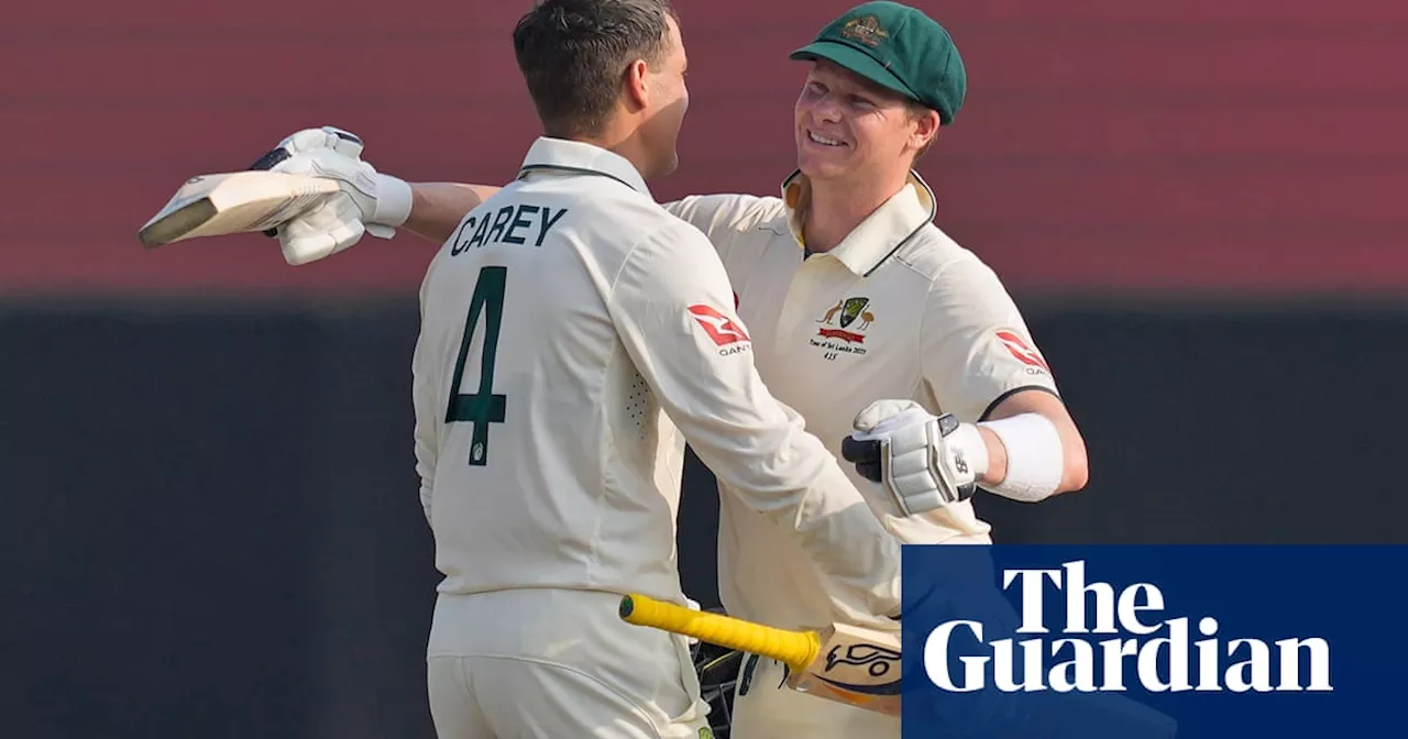 Smith and Carey Centuries Put Australia in Control Against Sri Lanka