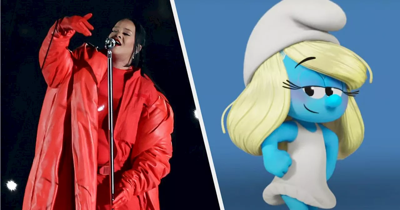 Rihanna Makes Musical Comeback with New Smurfs Soundtrack