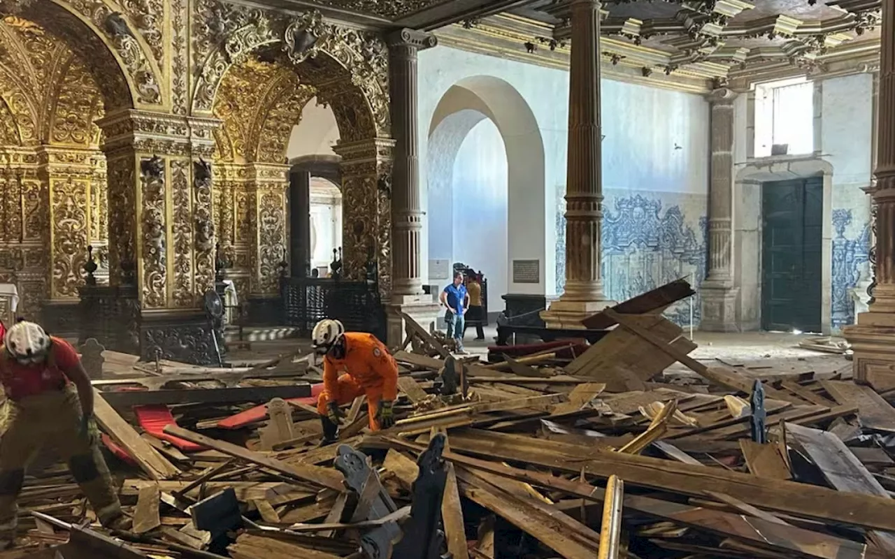 Desabamento de Teto em Igreja de Ouro em Salvador: Iphan e Ministério da Cultura Reagem à Tragédia