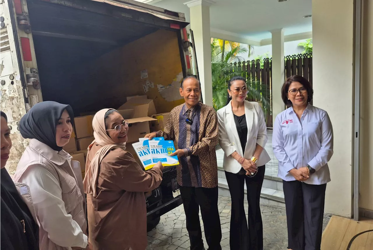 Yayasan GSN Terima Bantuan 10.000 Buku Bacaan dari Ganeca Group