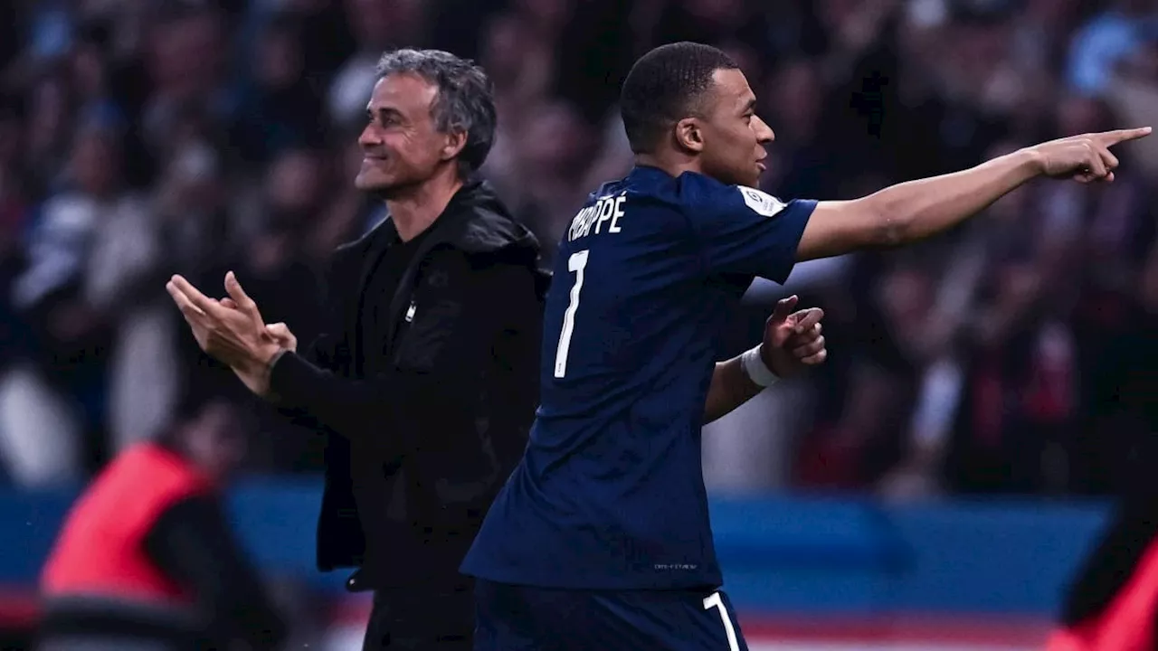 Luis Enrique: 'PSG ist ohne Mbappé besser'