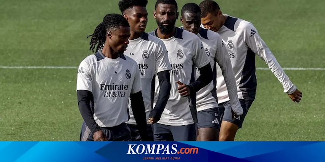 Camavinga Kembali Latih Real Madrid Jelang Derbi