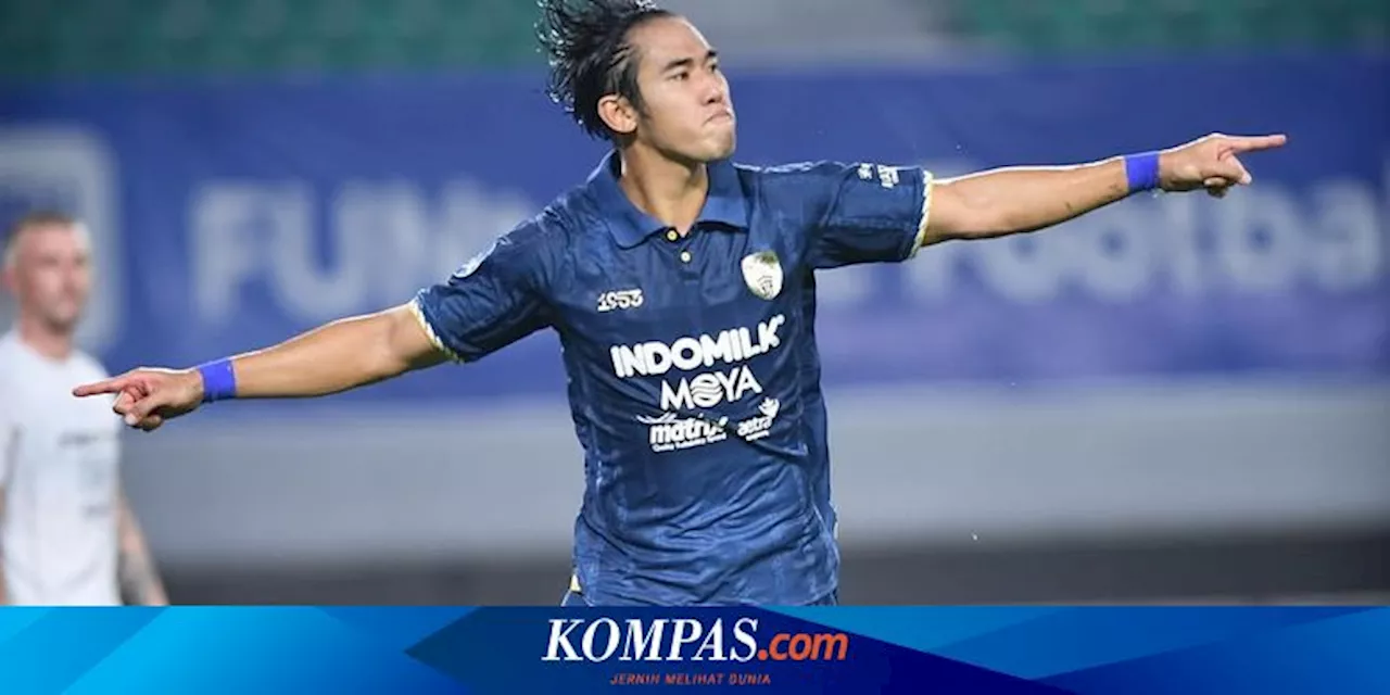 Persita Tundukkan Persik Kediri Berkat Gol Ryuji Utomo