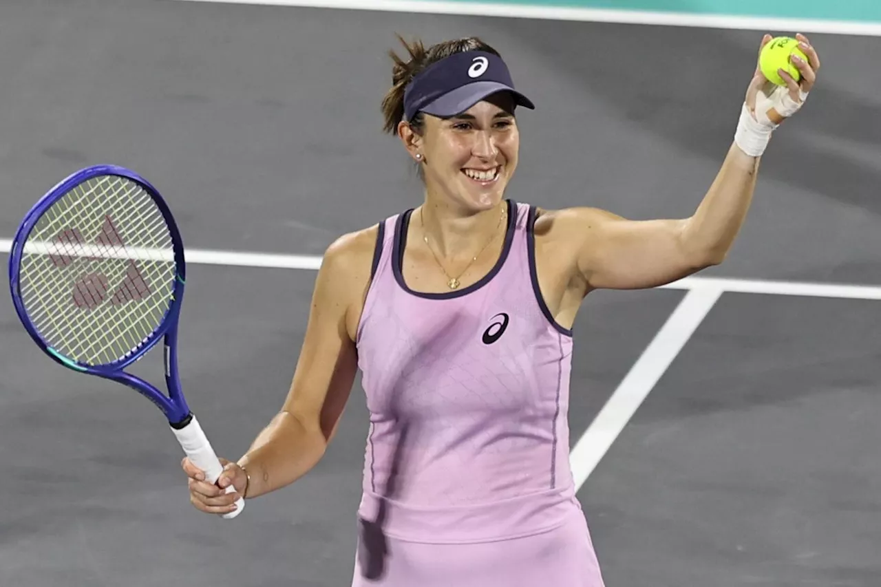 WTA 500 d'Abou Dhabi: Bencic renverse Rybakina et se hisse en finale