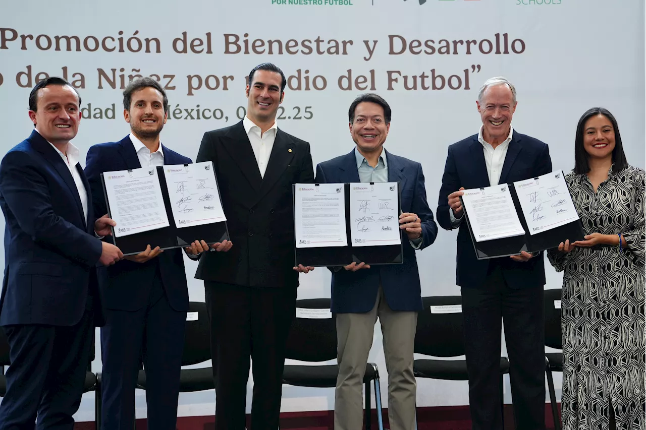 SEP lanza Torneo Nacional de Fútbol Escolar; Salud, Deporte y Educación Integral