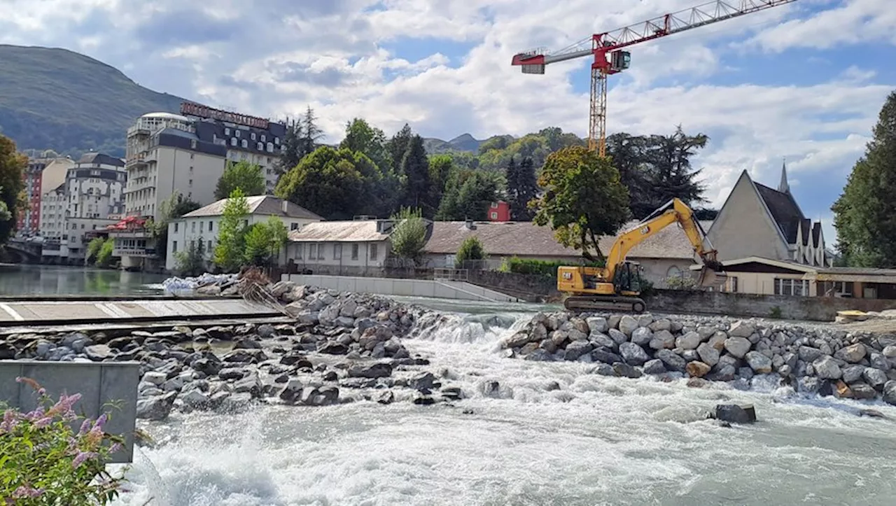 Après les crues de septembre dernier, l’heure est au nettoyage des berges du gave de Pau