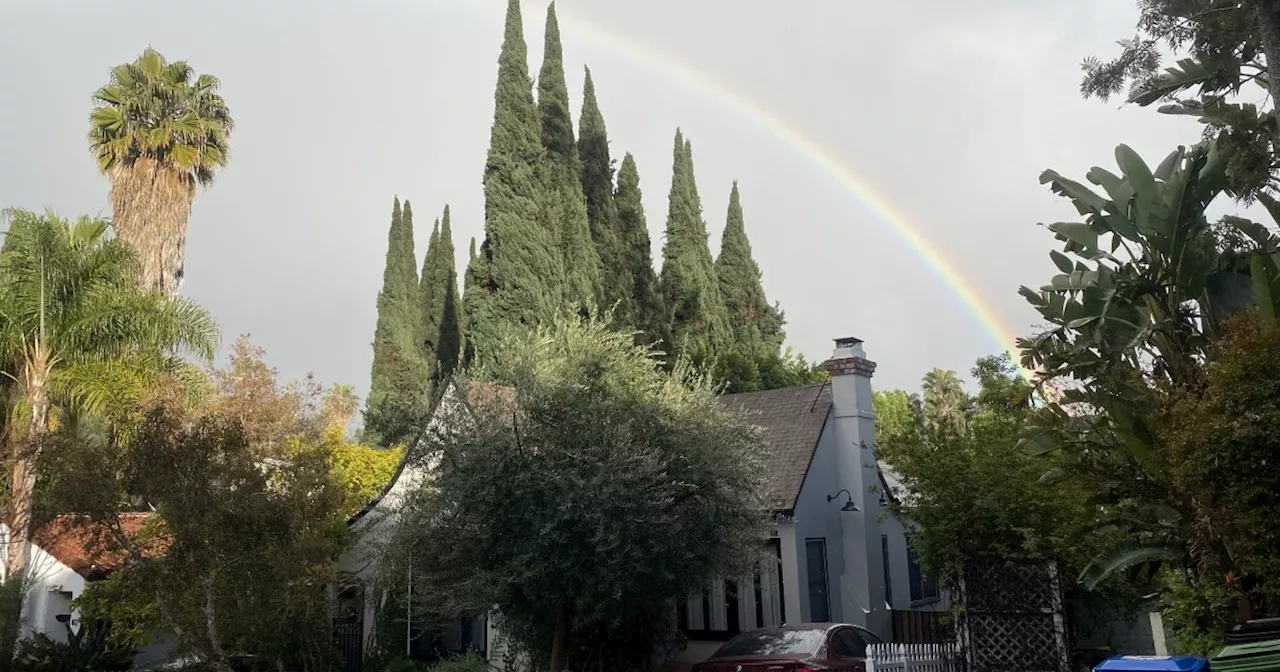 Storm moves out of SoCal today