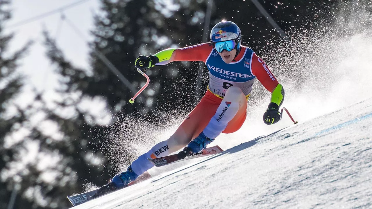 Odermatt trionfa nello Super-G, completa la collezione iridata