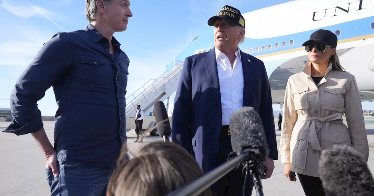 Newsom Meets with Trump to Discuss Disaster Relief and California's Relationship with the Federal Government