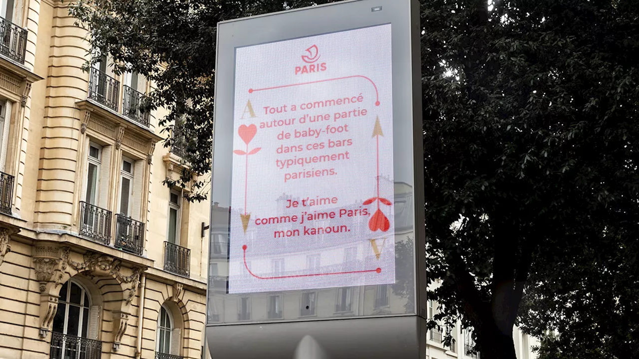 Paris : pour la Saint-Valentin, déclarez votre amour sur les panneaux de la ville