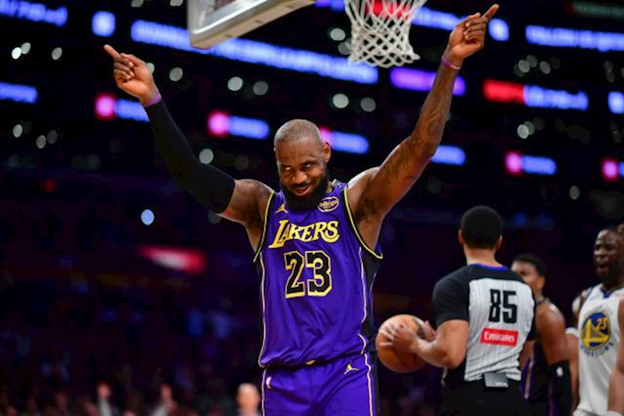 Un incroyable LeBron James (Los Angeles Lakers) dompte les Warriors de Stephen Curry