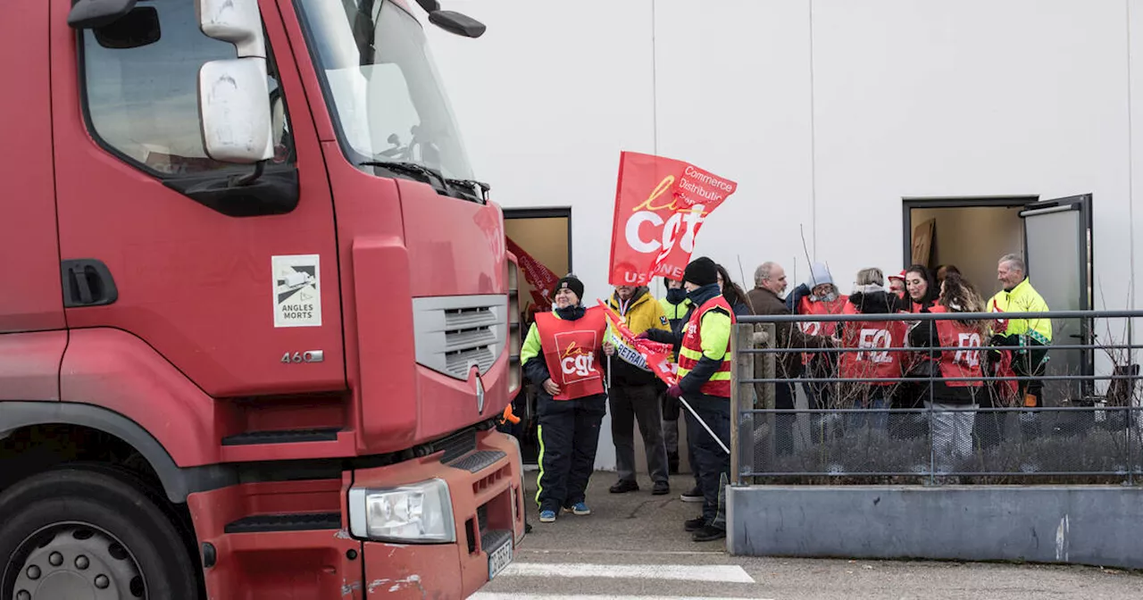 Grève illimitée chez un distributeur allemand à Saint-Quentin-Fallavier