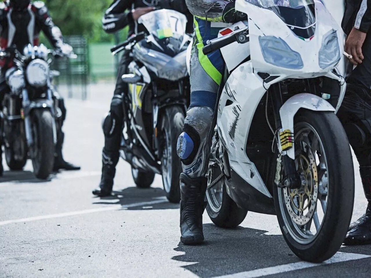 Relais Calmos pour les Motards avant l'Enduropale du Touquet