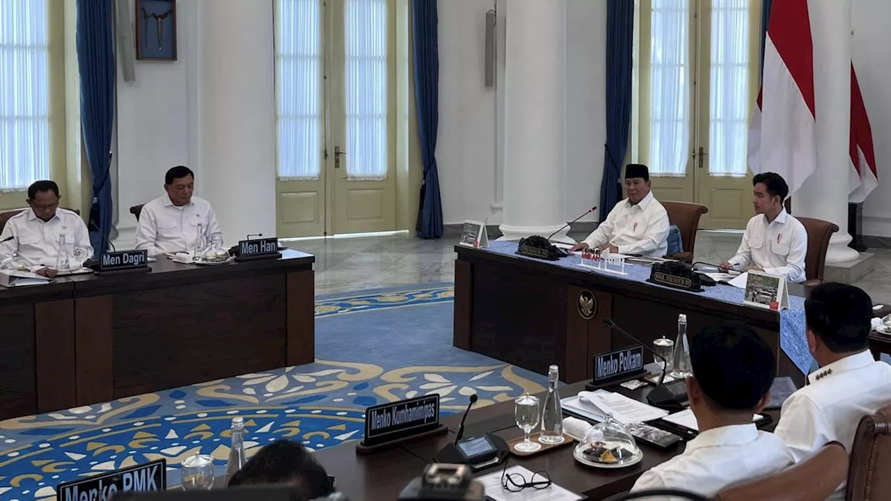 Prabowo Pimpin Sidang Perdana DPN, Tegaskan Pentingnya Pertahanan Sebuah Negara