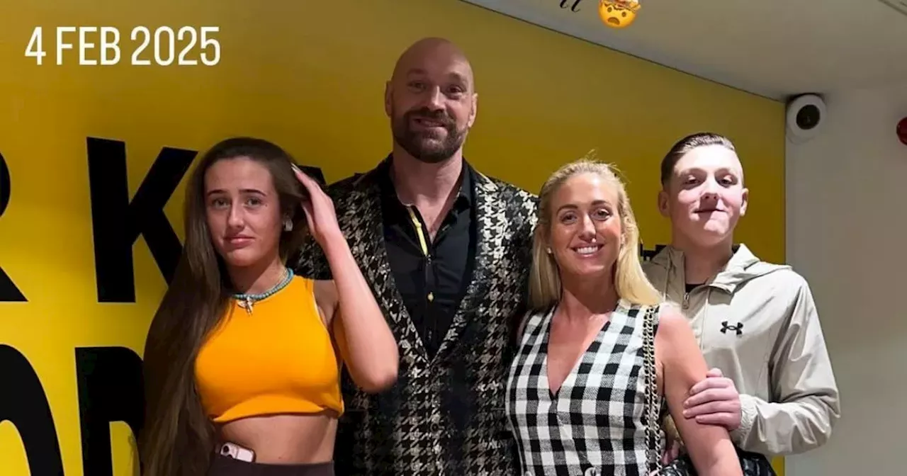 Paris Fury enjoys shopping trip with Tyson mocking own height