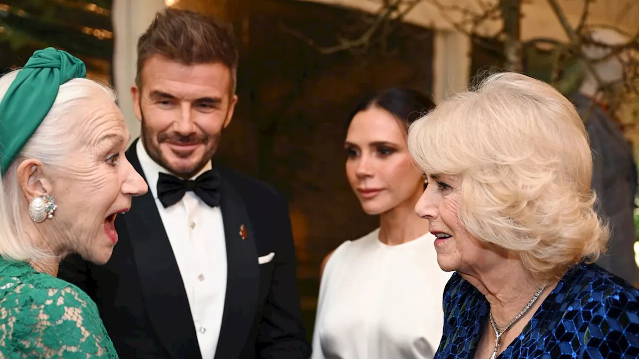 Why The King and Queen Invited Stanley Tucci, David Beckham and Helen Mirren to a Glitzy Royal Dinner