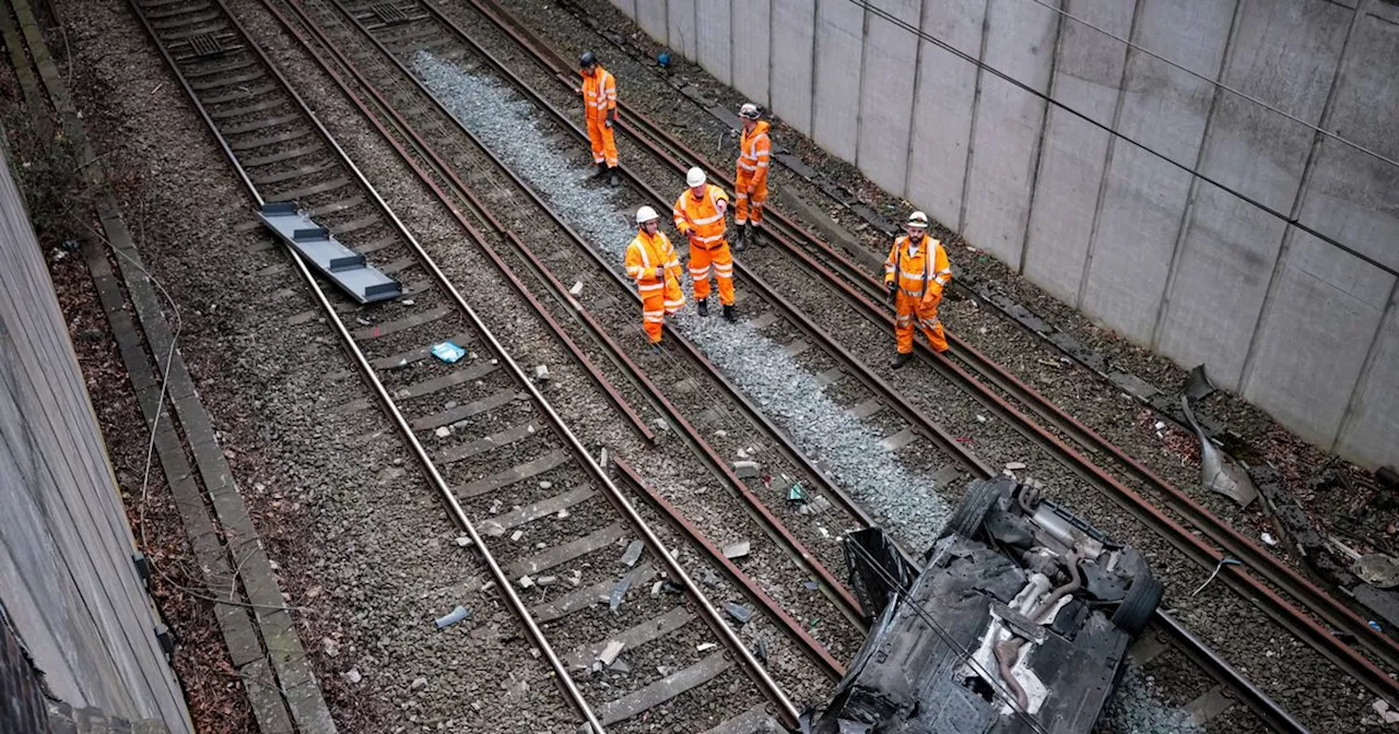 Car crash to shut Manchester to Liverpool railway line 'most of the day'