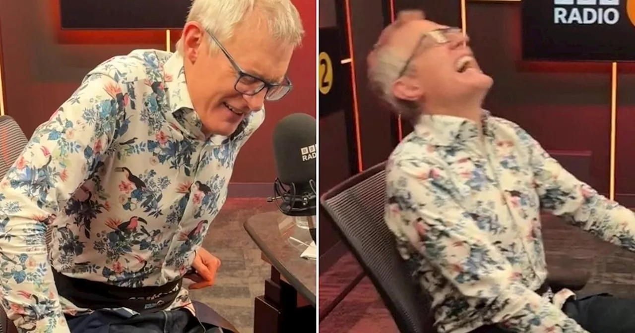 Jeremy Vine Screams in Agony as He Tries Menstrual Cramp Simulator