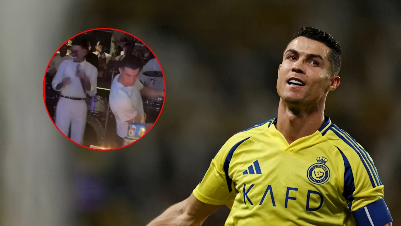 Cristiano Ronaldo celebra su 40 cumpleaños con una fiesta animada