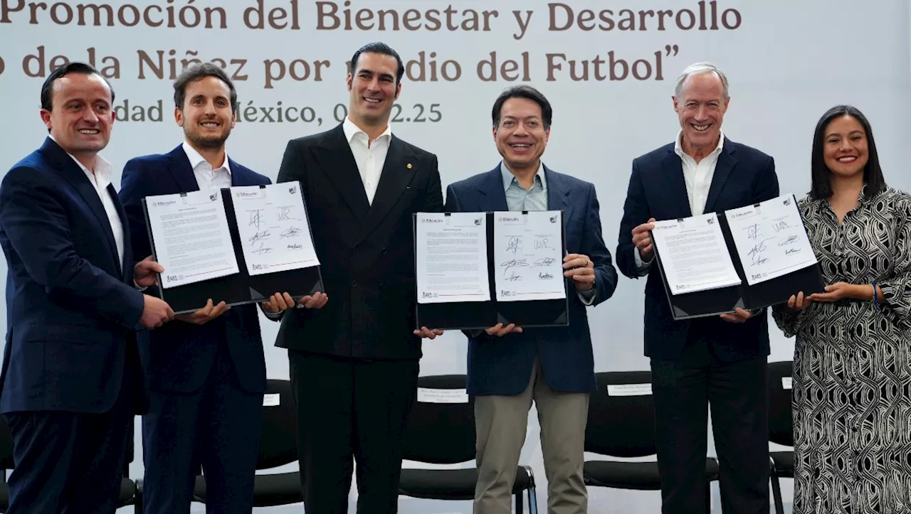 FMF y SEP organizarán torneo de futbol a nivel nacional en escuelas de primaria