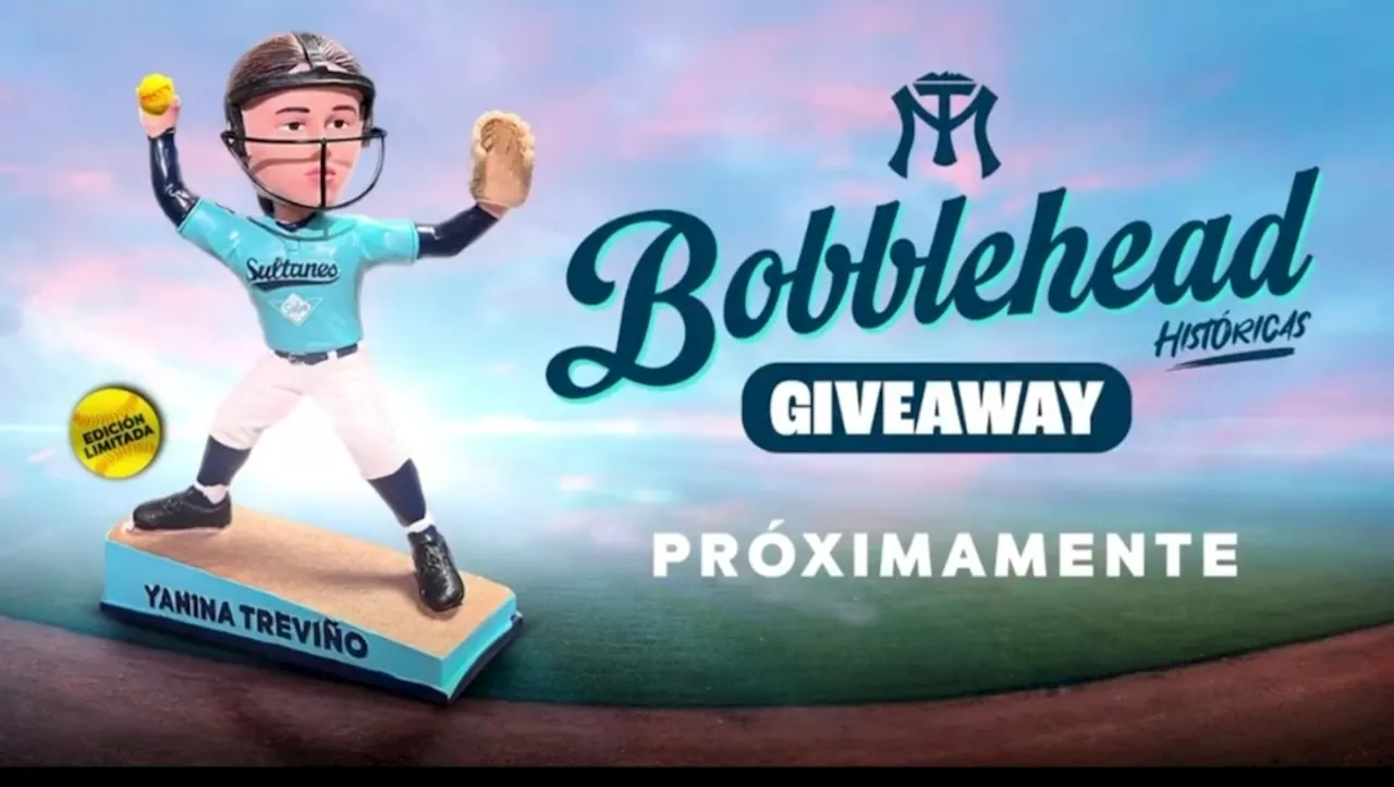 Sultanes Femenil regalará 'bobblehead' de la pitcher Yanina Treviño