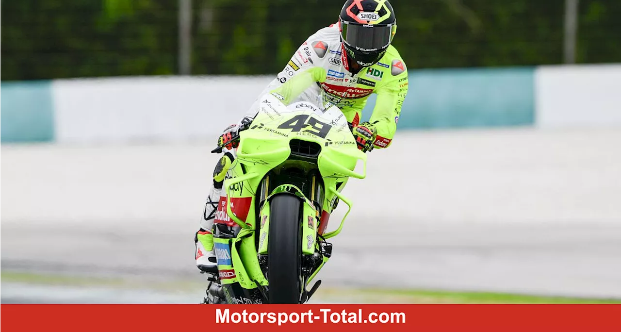 Di Giannantonio bricht sich Schlüsselbein bei Wheelie in Sepang