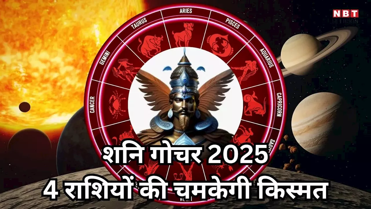 Shani Gochar 2025 : मीन राशि में प्रवेश के साथ शनि होंगे उदय, 30 साल बाद नींद से जागेगी इन राशियों की सोयी किस्मत