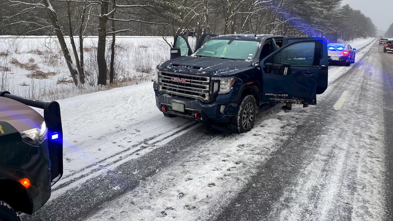 NH man drove wrong way on I-93 during snowstorm, damaging multiple vehicles