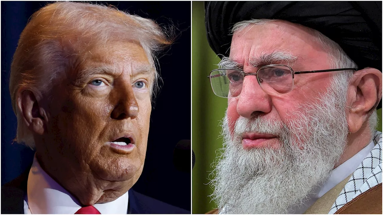 Iran truer USA og Donald Trump