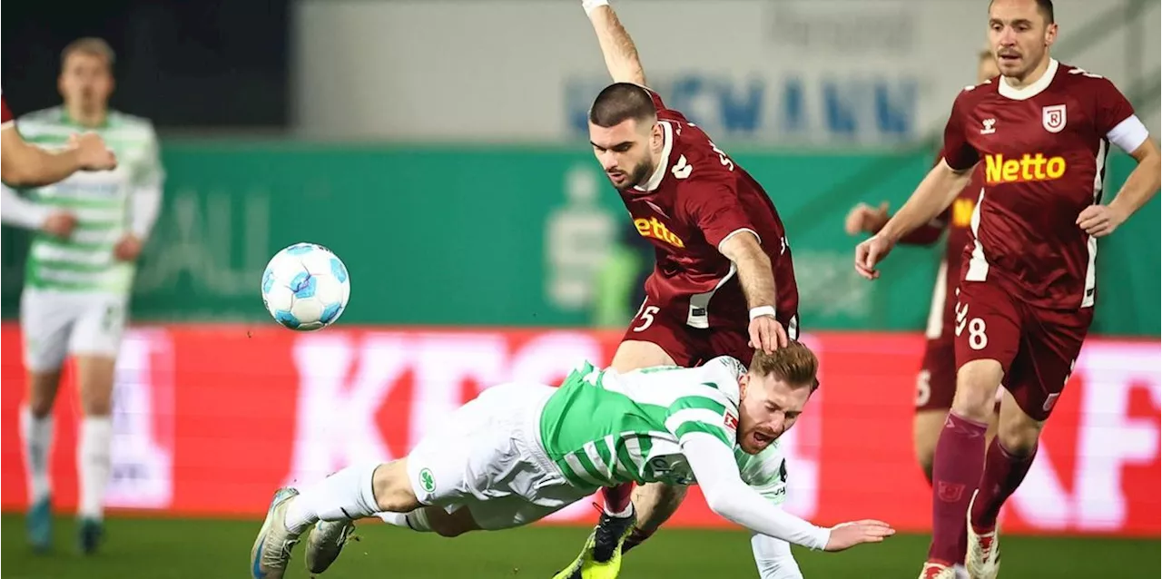 Jahn Regensburg unterliegt Greuther Fürth im bayerischen Derby