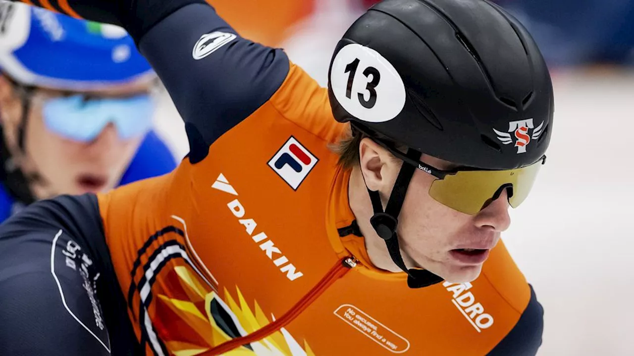 Nederlandse shorttrackers schitteren op openingsdag World Tour in Tilburg