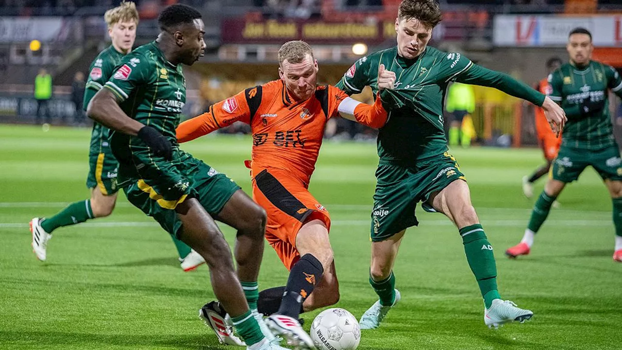 Volendam onderuit tegen ADO Den Haag, titelstrijd in de Eerste Divisie spannend