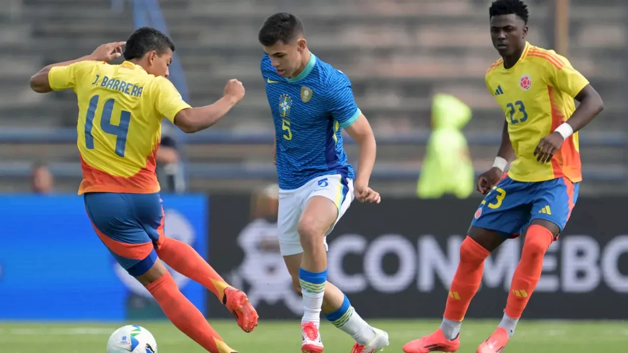 Colombia vs. Brasil: Colombia busca la victoria ante Brasil en el hexagonal sub-20