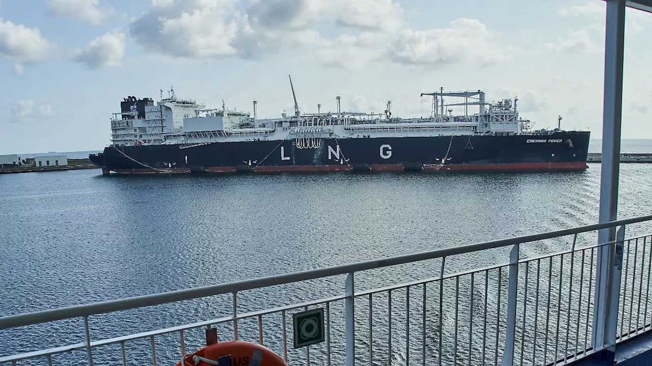 Sogar Rückgang der Importmenge: Deutsche LNG-Terminals sind schwach ausgelastet