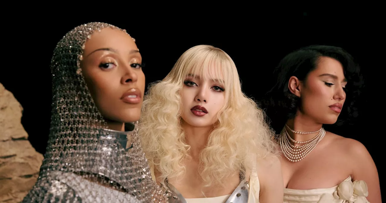 Lisa Celebrates New Beginnings with Doja Cat and Raye on 'Born Again'