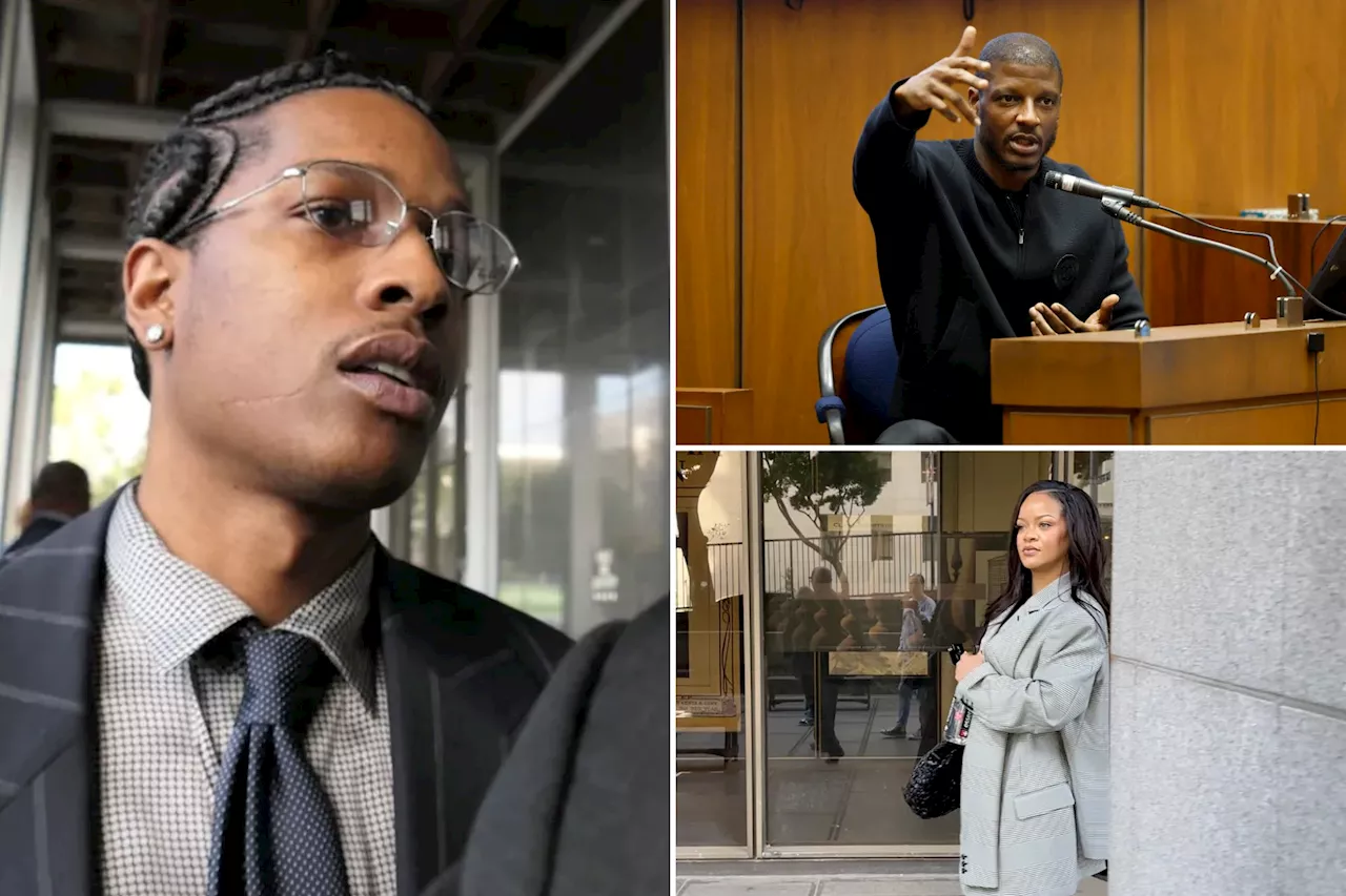 A$AP Rocky’s friend testifies that the rapper fired a prop gun, not a real firearm, in 2021 shooting