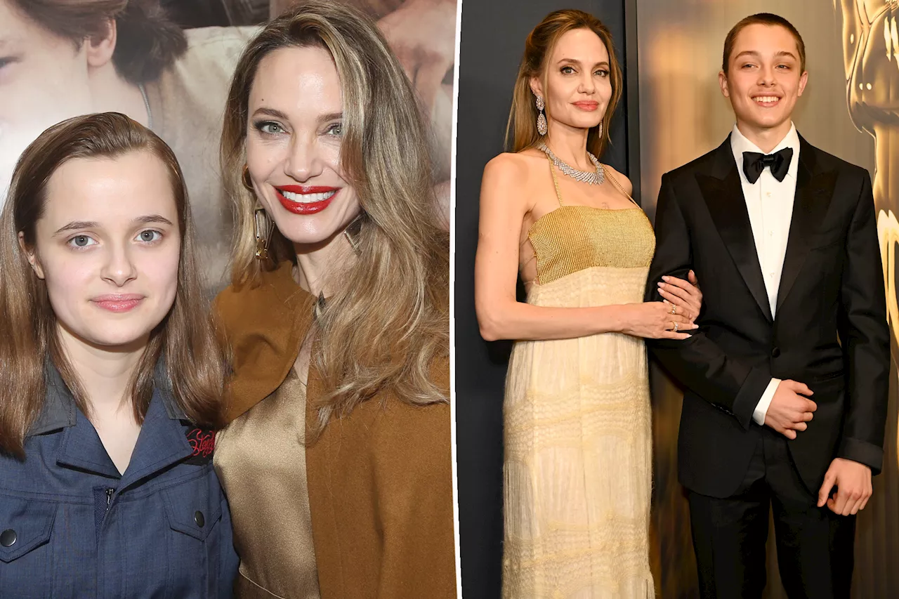 Angelina Jolie reveals why she sold the first photos of twins Vivienne and Knox