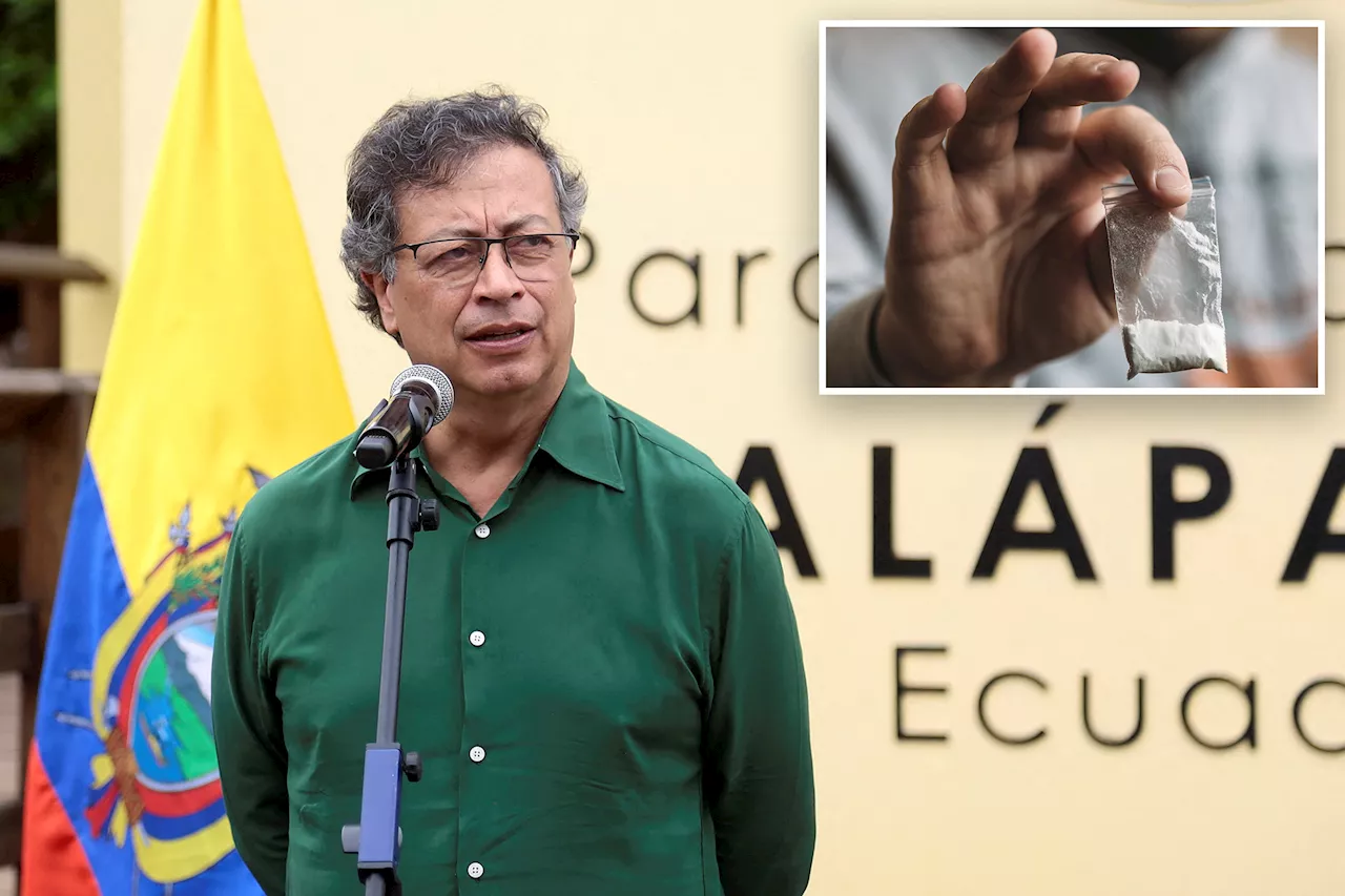 Colombia's president claims 'cocaine is no worse than whiskey' – and suggests drug is only 'illegal because it is made in Latin America'