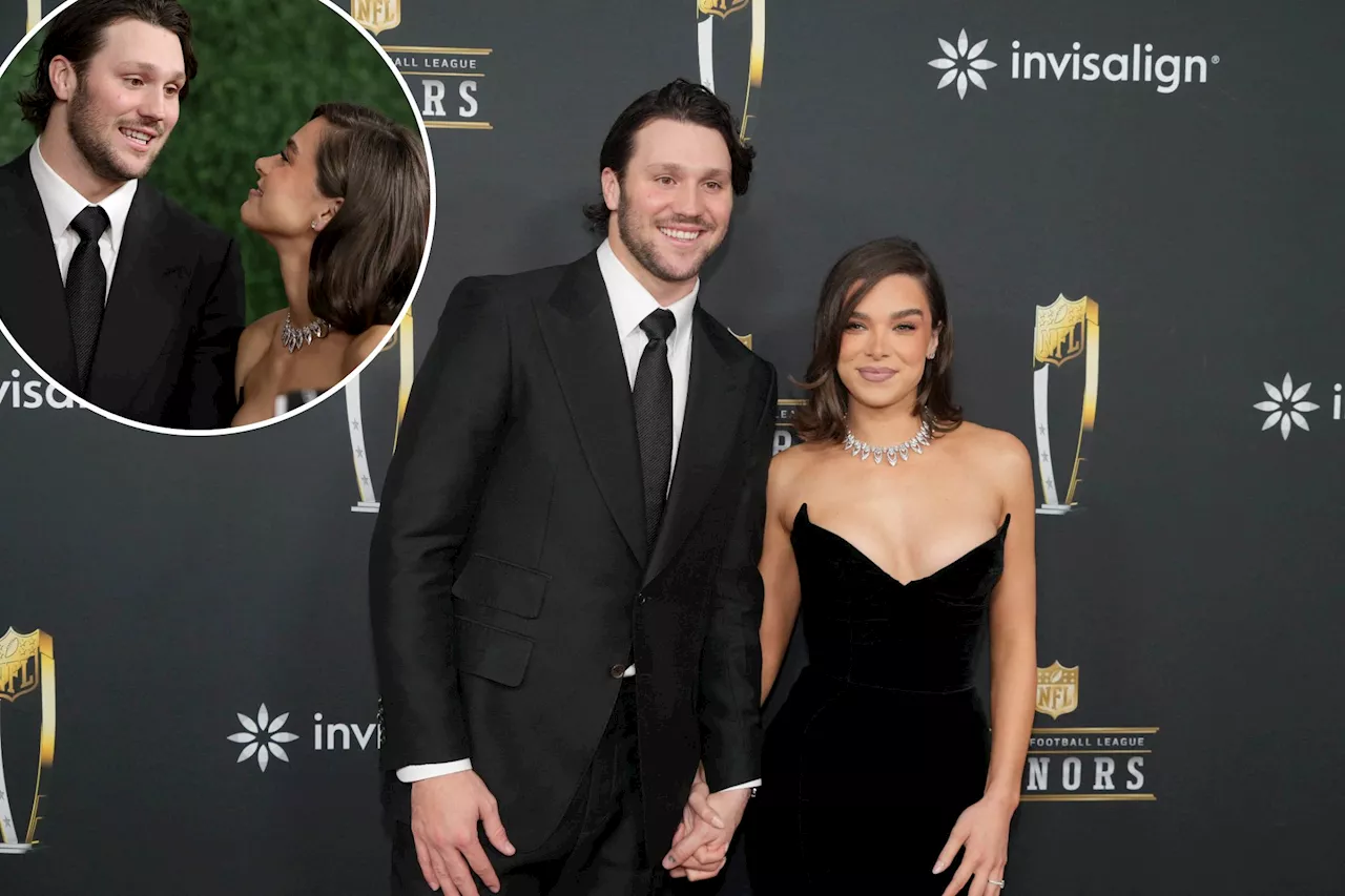 Josh Allen and Hailee Steinfeld Ignite Red Carpet at NFL Honors