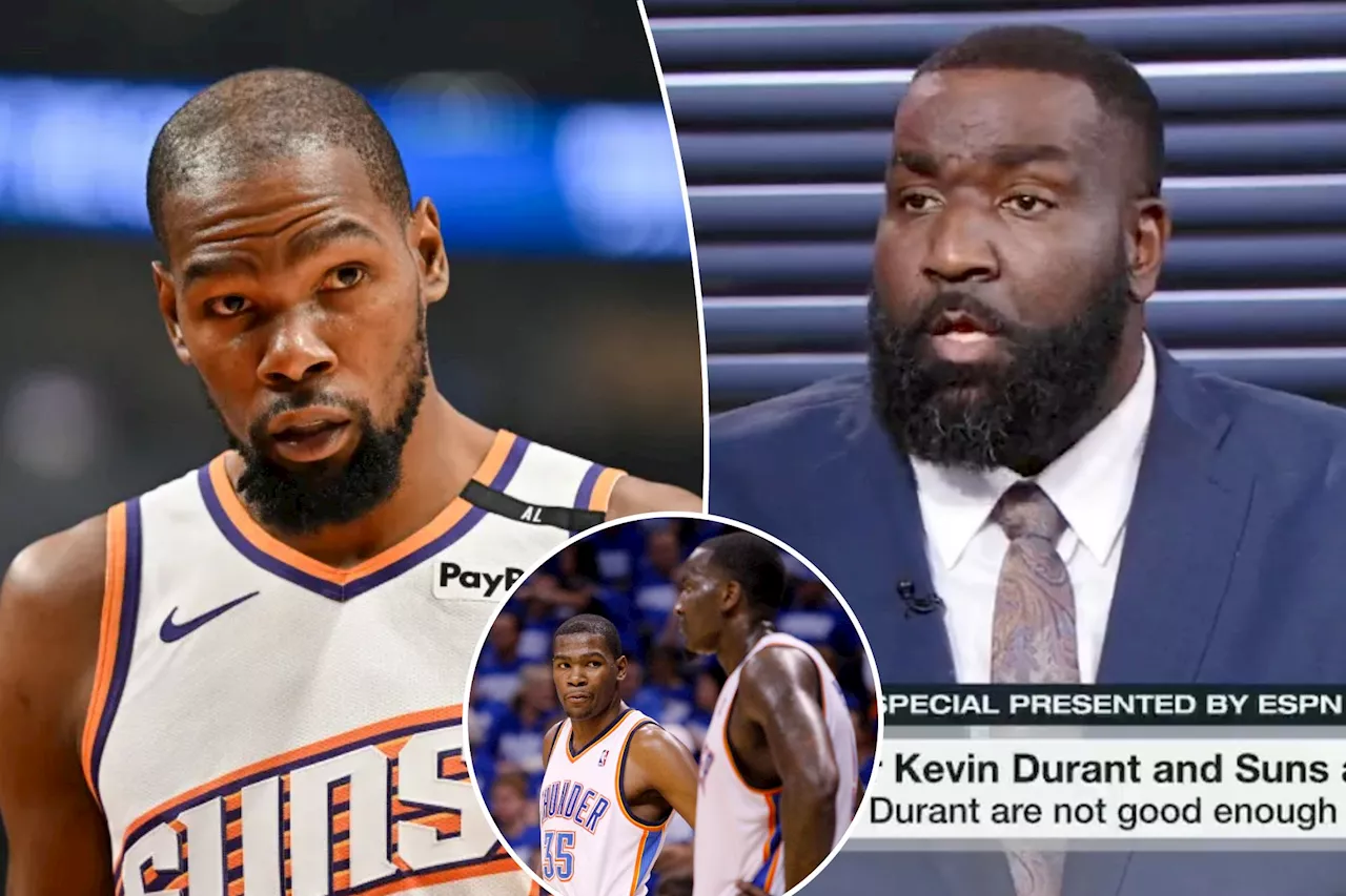 Kevin Durant torches Kendrick Perkins over leadership claim: 'Craziest s--t'