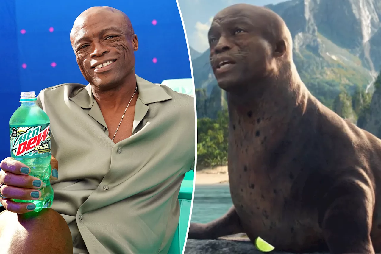 Seal Turns Into a Seal for Mountain Dew's Super Bowl 2025 Commercial