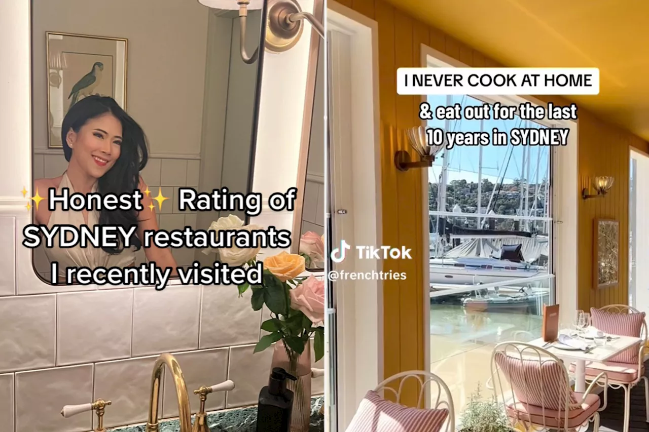 Sydney Professional Spends $5,000 a Month on Eating Out, Owns No Cooking Pans