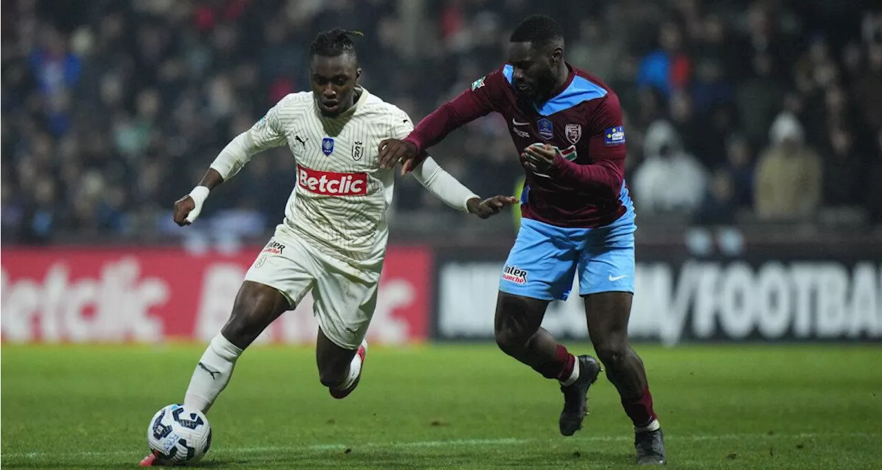 Le Stade de Reims se qualifie pour les quarts de finale de la Coupe de France