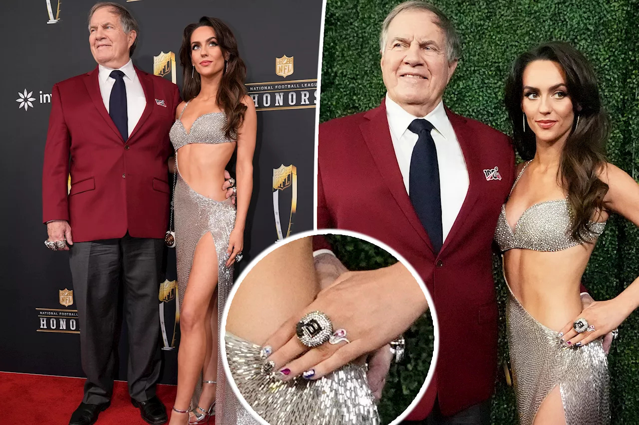 Bill Belichick, 72, and girlfriend Jordon Hudson, 24, attend NFL Honors after sparking engagement rumors