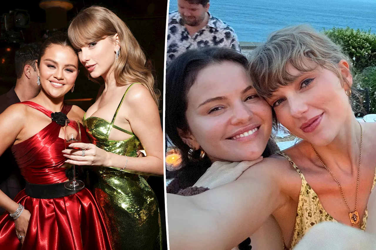 Inside Taylor Swift and Selena Gomez's 'giggly' pre-Super Bowl girls' night out