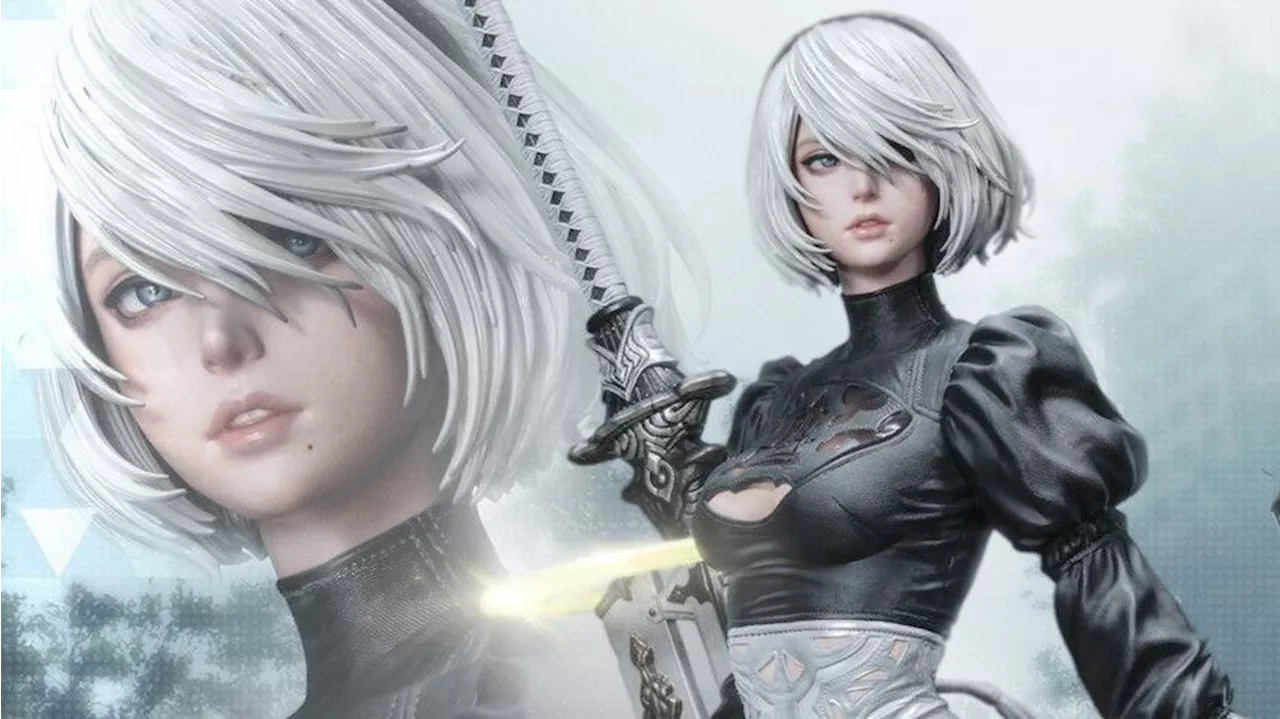 Square Enix's Nier: Automata 2B Statue is a $2,600 Eye-Socket Scorcher