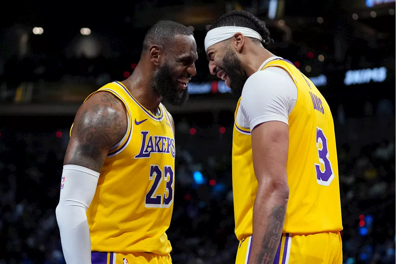 LeBron James and Anthony Davis Reunited on Team Shaq in 2025 NBA All-Star Game