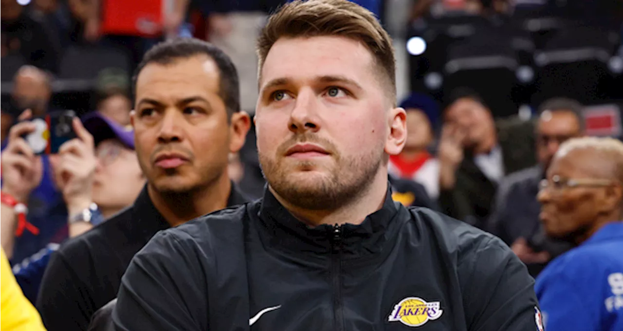 Luka Doncic Likely To Make Lakers' Debut On Monday Against Jazz